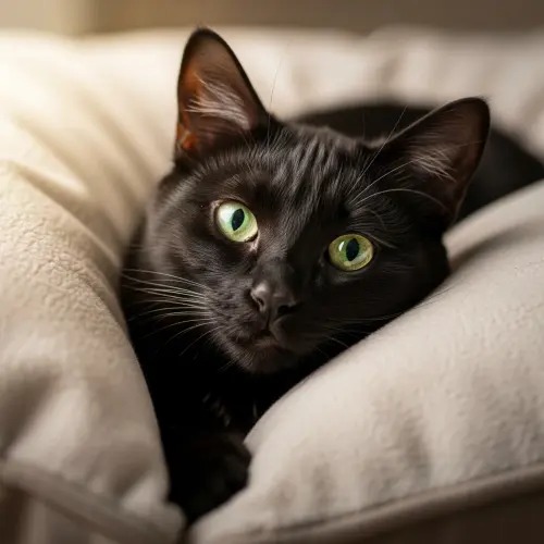 Aesthetic Black Cat Pfp