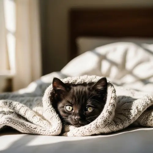 Aesthetic Black Cat Pfp