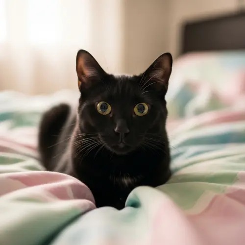 Anime Black Cat Pfp