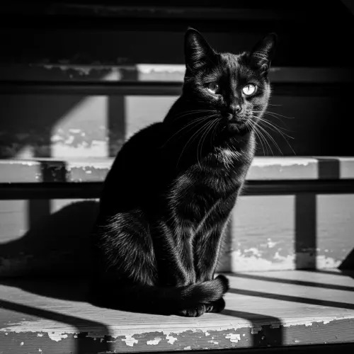Black Cat Matching Pfp