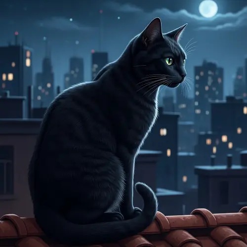 Black Cat Pfps