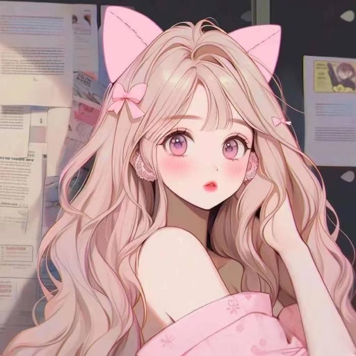 Cute Pink Pfp