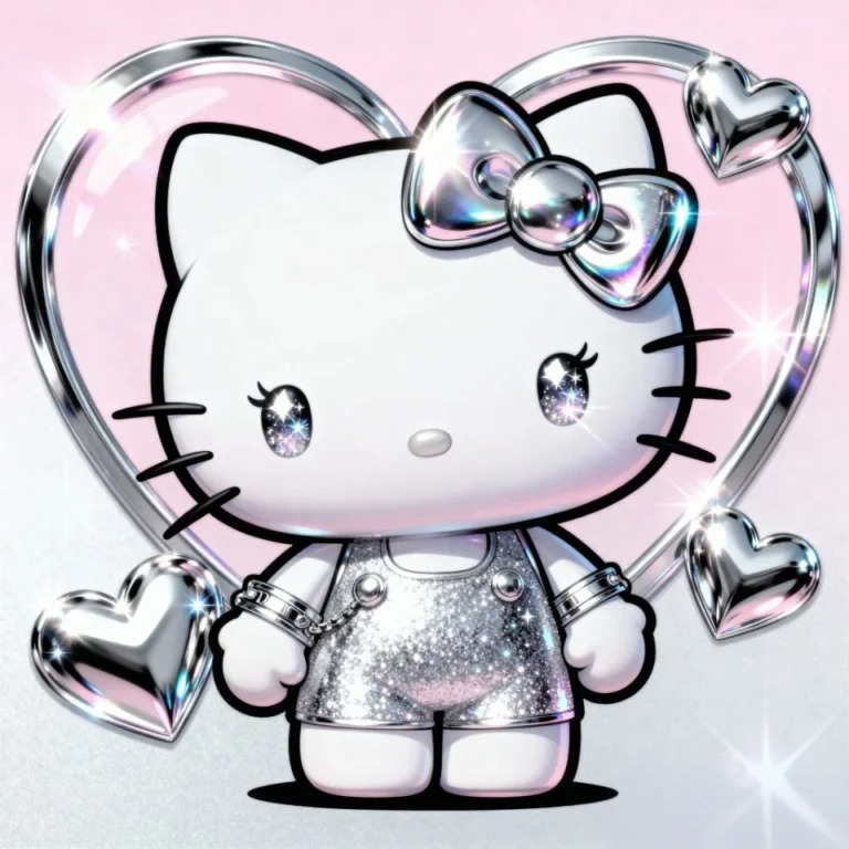 Hello Kitty Pfp Y2k Girl