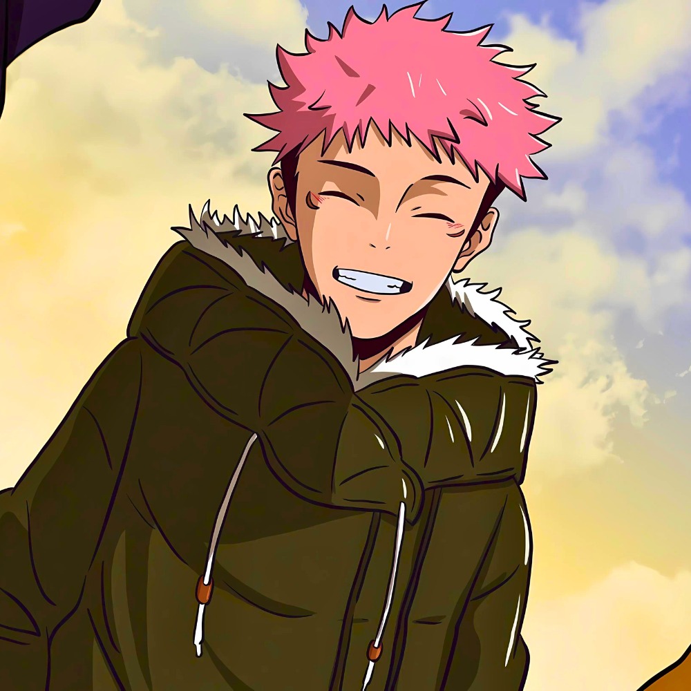 Yuji Pfp Manga Colored