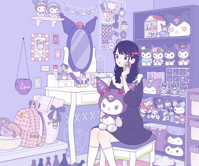 Aesthetic Kuromi Pfp