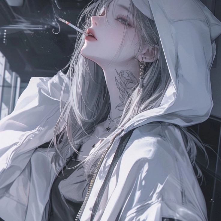 All White Pfp