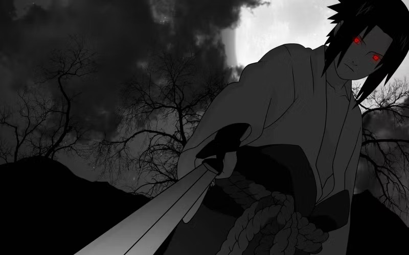 Anime Black And White Pfp