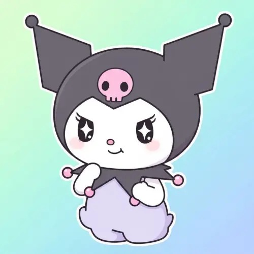 Cute Aesthetic Kuromi Wallpaper