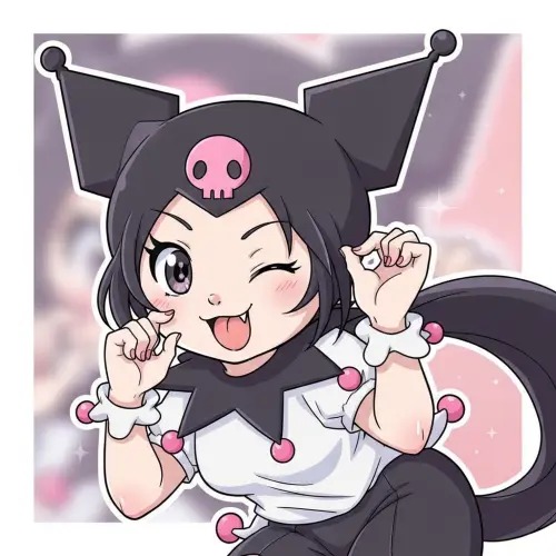 Cute Kuromi Wallpaper