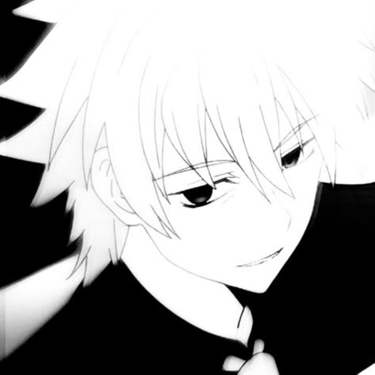 Gojo Black And White Pfp