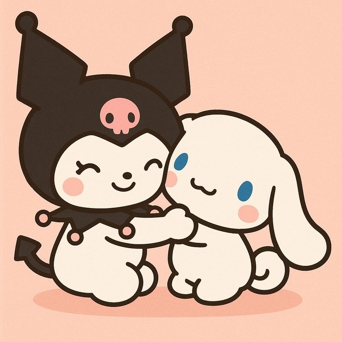 Hello Kitty Kuromi Pfp