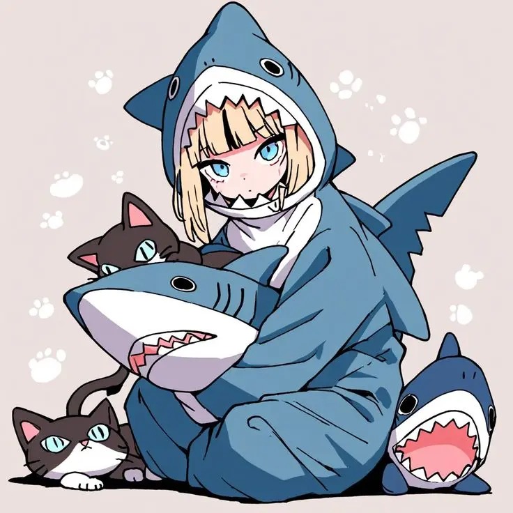 Shark Pfp Girl